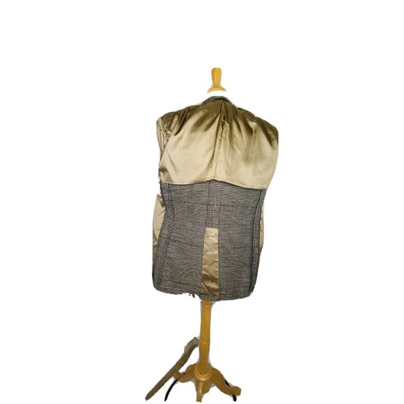 Cricketeer 1847 Dillard’s Vintage Men’s Blazer Houndstooth Plaid Union Made USA - Picture 6 of 11